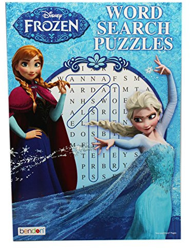 Disney Frozen Anna und Elsa Sisters Together Wortsuche Puzzlebuch