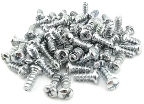 50 Euroschrauben Möbelschrauben mit Rundkopf 6.3 x 13