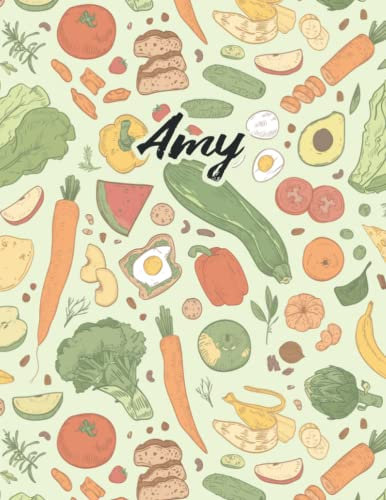 Amy: Weekly Menu Planner & Grocery ListDiabetes Superfoods Cookbook And Meal Planner