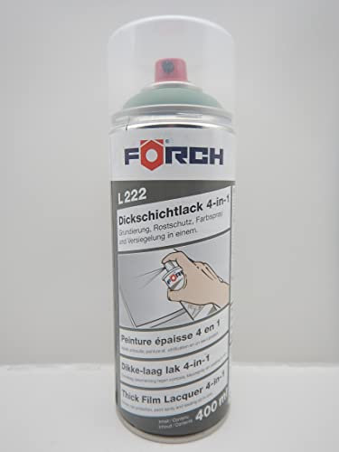 Förch 4 in 1 RAL 6011 RESEDAGRÜN GRÜN DICKSCHICHTLACK LACK SPRAY SPRAYDOSE 400ML (1)