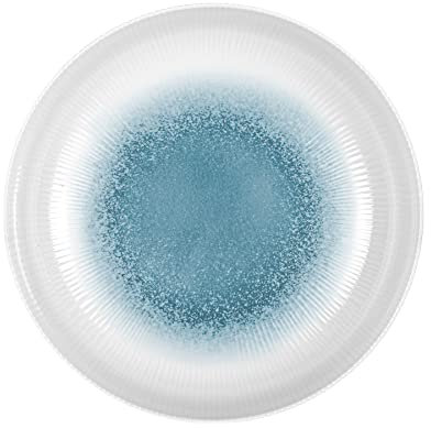 BRUNNER 0830026N.C1X Piatto Fondo in Melamina Stonetouch, Diametro 21 Cm, Collezione Meteore