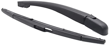 DRYIC Heckscheibe Scheibenwischerarm Für Peugeot 307 SW 2000-2008 14-Zoll-Auto-Heckscheibenwischerblätter und Rückenwischerarm-Set