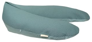 ULLENBOOM Schwangerschaftskissen & Stillkissen 190cm - Mikroperlen Füllung | Extra leise Mikroperlen, Bezug: 100% Baumwolle, OEKO-TEX zertifiziert, Made in EU, Schadstoffgeprüft und waschbar