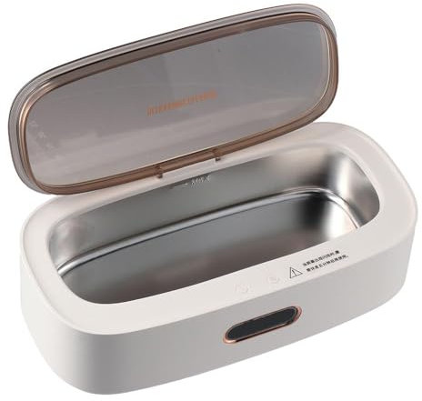 Fudeshe Ultrasonic Cleaner Jewelry Cleaning Machine,300 ML Professional Sonic Cleaner,Portable Professional jewelry Cleaner for Jewelry Eyeglasses Watches Shaver Heads