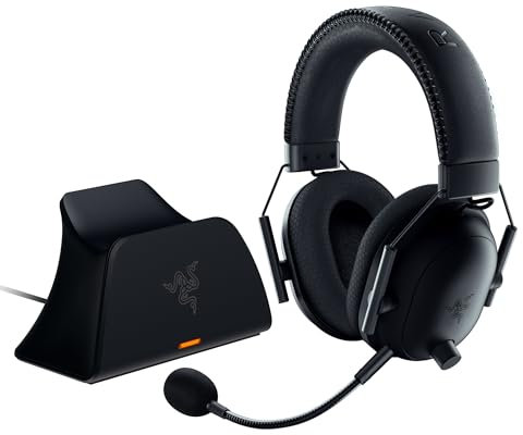 BlackShark V2 Pro for PlayStation - Black + Universal Quick Charging Stand for PlayStation 5 - Midnight Black