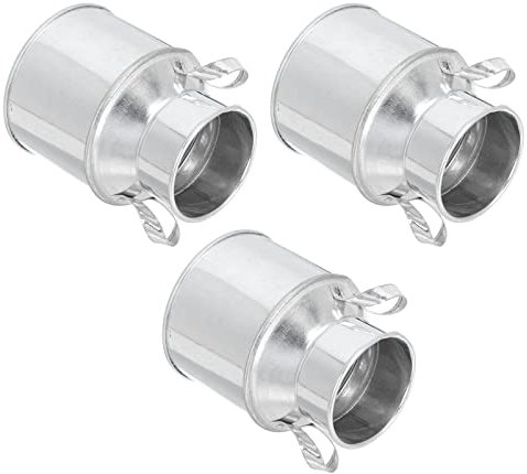 Happyyami 3pezzi Mini Vasi da Giardino Zincato di Decorazioni per Paesaggi Miniaturizzati per Decorare Casa Ufficio e Eventi Speciali