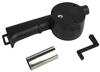 Happyyami Outdoor Handbläser Für BBQ Und Camping Tragbares Gebläse Robustem Für Und Outdoor-aktivitäten Farbe Schwarz