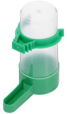 EXAOMBLE 5pezzi Bevitori per Uccelli Accessori per Piccioni Abbeveratoio per Uccelli Abbeveratoio Automatico per Pappagalli Ciotola per Acqua per Inseparabili Ciotola per Acqua