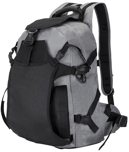 Sac à dos pour chaussures de ski pour enfants, sac à dos pour bottes de snowboard et casque, sports d'hiver, ski et patinage sur glace pour enfants 30 l
