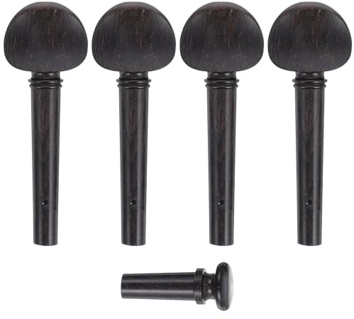 SUPVOX Clavijas de Afinación para Violín de Ébano de Tailpin para Reparación de Instrumentos Músicales Herramientas de Reparación de Violín Accesorios
