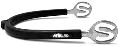 ES1095 METALAB ErgoSpur Soft Prince of Wales Reitsporen Gummi, M 12 mm | Equine Smile, Spur Sporen zum Reiten Edelstahl hochwertiger Damen Herren Reitsport Zubehör Boot Spurs
