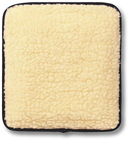 Hotties Microhottie Microwave Hot Water Bottle -Lambswool Fleece - Cream