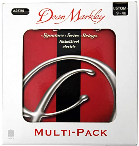 Dean Markley® »10 PACK - 2508-CL - SIGNATURE SERIES NICKELSTEEL ELECTRIC STRINGS« Saiten für E-Gitarre - Custom Light 009/046