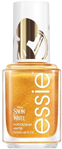 essie Nagellack – Nr. 50 good things glow, Gold, professionelle Maniküre in der limitierten Schneewittchen-Edition, goldschimmernd, 13,5 ml