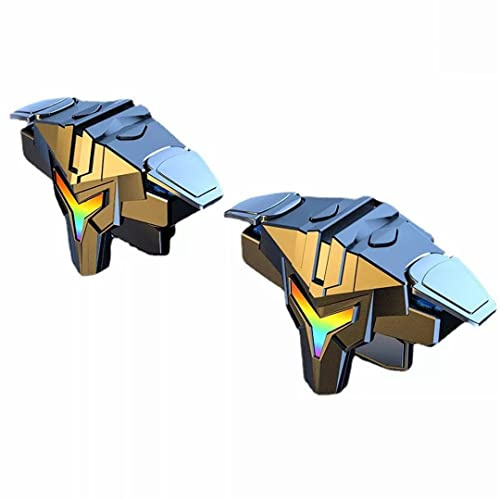 N//B Mobile Controller Game Trigger, Sensitive Shoot och AIM-knapp, speljoystick spelkontroll kompatibel med Android/iOS (1 normal stil + 1 pulsstil)
