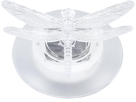 YWBL-WH Solar-Wasser-Schwimmlampe, LED-Wasser-Schwimmlampe, Solarbetriebene RGB-Poollampe P45, Wasserdicht für Gartenteich Im Freien, Beleuchtungsprodukte (Libelle)