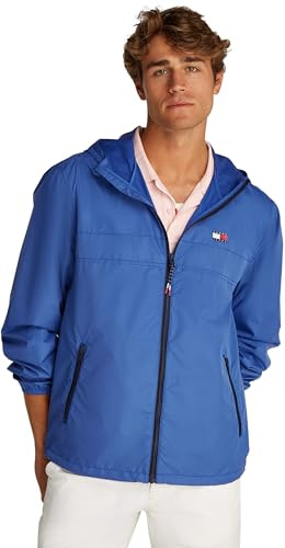 Tommy Jeans Tjm Lw Chicago Jacket Ext Dm0Dm20204, Giacca Antivento, Uomo, Blu (Tempo Blue), 3XL