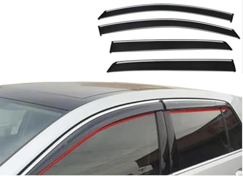 DdaiXQ Auto Autofenster Windabweiser für VW Golf 7 MK7/MK7.5 2014-2019, Autofenster Regenschutz Regenabweiser Deflektoren Seitenfenster Deflektor