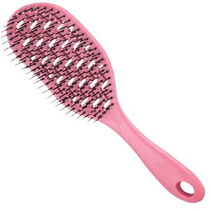 Cepillo para cabello grueso, cepillo de masaje de pala, peine de limpieza, accesorios de peinado para hotel, diario, universidad, dormitorio, vacaciones, viajes