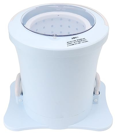 EMUKOEP Appareil électrique, Manuel Libre de Déshydratation, Grande capacité, Petite Machine à Laver Sèche à la Main à la Main à la (Bleu)