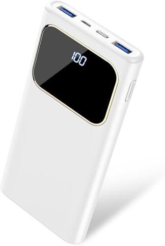 Power Bank High-Speed Charging 10000mAh, PD3.0 QC4.0 Portable Charger with USB-C Input & Output, Powerbank Phone Battery Pack Compatible with iPhone 16/15/14/13/12 Pro Max iPad Samsung Android