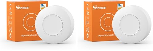 SONOFF SNZB-01P Zigbee Schalter,Zigbee 3.0 Smart Switch,2 Way Zigbee Lichtschalter Unterstützt die Erstellung Intelligenter Szenen Kompatibel mit Alexa/Smarthing/HA/IFTTT,Zigbee Hub Erforderlich