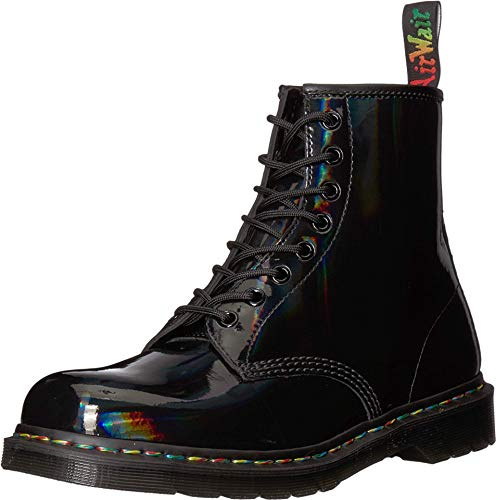 Dr. Martens Damen 1460 Paten Boots, Schwarz (Black), 40