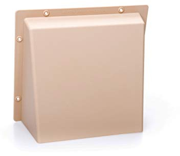 Rytons Building Products ABC8BS Light and Draught Reducing Airbrick Cowl Hood Cover, Buff/Sand | Reduces light and draughts, Surface-mount design, Weather protection
