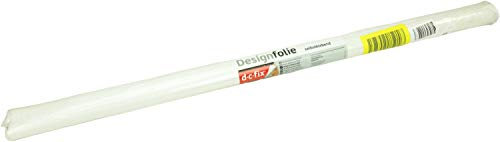 d-c-fix Klebefolie Uni Lack Magnolie selbstklebende Folie wasserdicht realistische Deko für Möbel, Tisch, Schrank, Tür, Küchenfronten Möbelfolie Dekofolie Tapete 67,5 cm x 2 m