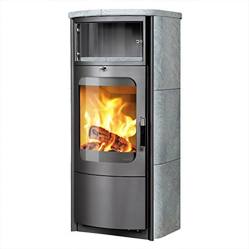 HARK 4040396004905 Kaminofen/Dauerbrandofen Opera-B, Naturstein, 7 KW, 7 W, Speckstein