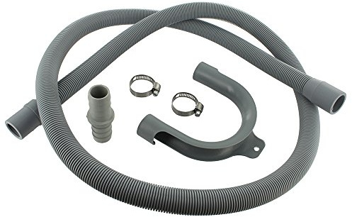Europart Kit d'extension de Tuyau de vidange de Lave-Linge Universel de 1,5 m avec raccord de 18 x 22 mm