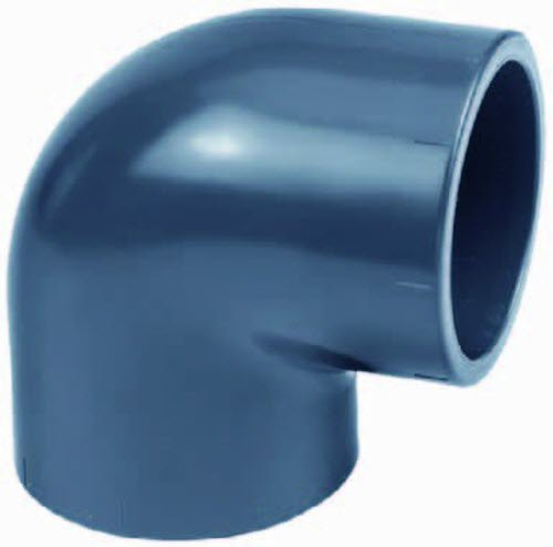PVC Winkel 10 Stück 90°, 32mm, 2X Klebemuffe (10) (Preis pro Stück 0,80€)