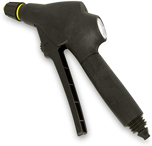 Mesto Abstellventil mit Manometer (Kunststoff; mit FPM-Dichtungen; Zubehör; für MESTO RS125 und RS185; schwarz) 6307LM