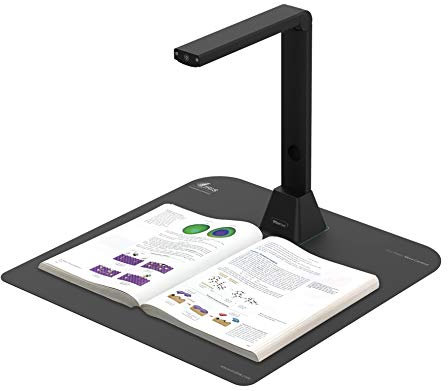 IRIScan Desk 5 Pro : Scanner for Laptop & Document I a3 Scanner I Library Scanner I Free PDF Editor I Portable Scanner I Book Scanner I AI Flattening I AI auto scan I AI Finger Hiding I 12MP I Win Mac