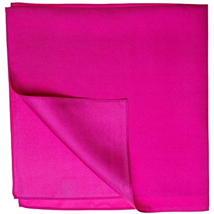Tinitex Nickituch Seidentuch pink fuchsia Twillseide 53x53cm