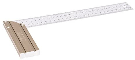 STIER Anschlagwinkel, Schreinerwinkel, Aluminium, 90° / 45°, 300 mm