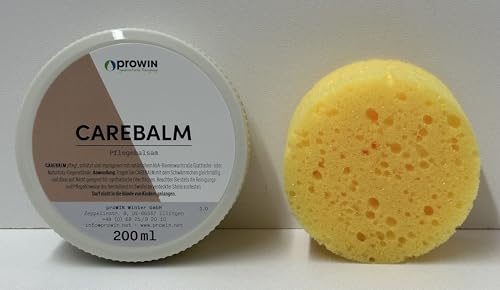 proWin CAREBALM, 200 ml mit Schwämmchen ø 80 mm ehemals Pflegebalsam
