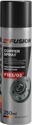 ProFusion Kupfer-Schmierspray – Cooper Spray – Hilft bei der Demontage oxidierter Teile – Kupferfett ideal für Bauteile, die hohen Temperaturen ausgesetzt sind – 250 ml (1)