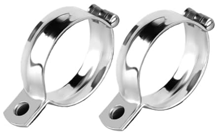 2Pcs 37-50mm/48MM-60MM Motorrad Gabel Stoßstange Clamp Blinker Licht Halterung Halterung Moto Zubehör