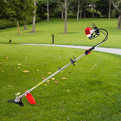 Benzin-Freischneider, Rucksack-Rasenmäher, Gas-Heckenschere, Freischneider, Mehrzweck-Rasenmäher, 4 in 1 Profi-Trimmer, Freischneider mit Verlängerungsstange, 2 Takt 52cc.
