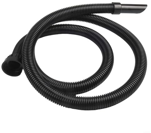 Yuanpgky 2.5m Extended Vacuum Hose Replacement Part, With Swivel Connectors, For Numatic For Henry HVR200 NBV190 Series, NVH180 Black Suction Hose