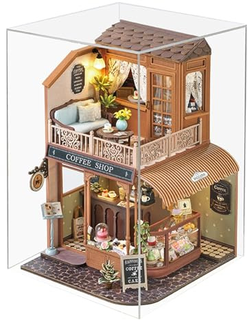 Kit De Construction De Maison Miniature - Kits De Maison Miniature en Bois pour Adultes | Jouets Créatifs en Bois pour La Décoration De La | pour Famille Ados Femmes