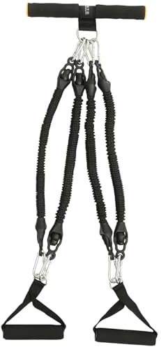 FUNOMOCYA Cuerda De Resistencia Multifuncional para Pedales Banda Elástica para Ejercicios De Resistencia Equipo De Fitness para Gimnasio En Casa Cuerdas De Estiramiento para Gimnasio