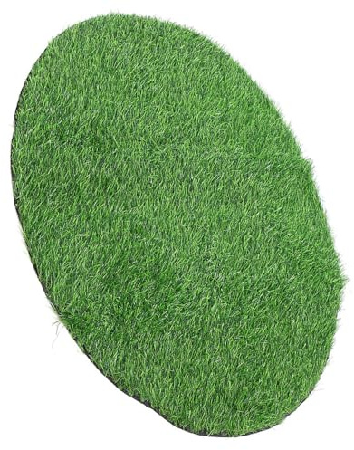 ibasenice Artificiale Realistica Spessore Tappeto Verde Sintetico Resistente per Esterni Interni Patio Giardino Tappeto Prato Finto Adatto e Animali