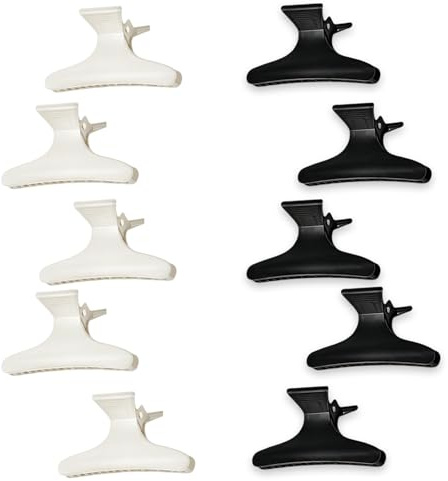 12Pcs Hairdresser Clips, Professional Butterfly Hair Clips, Comfortable Hair Clamp, Convenient and Minimalist Hair Clamps, Suitable for Long Hair, Medium Hair, Girls, Women