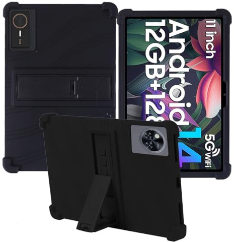 CongJiaLingXi Custodia per tablet POCKAM P11 Pro 11.0 Pollici,Antiurto Custodia Protezione Silicone Case Soft per tablet Protettiva Bumper Cover, Nero