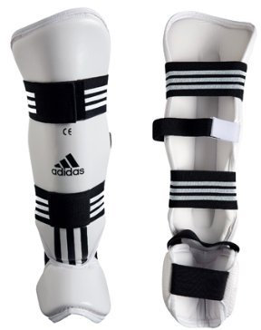 Adidas Schienbein / Spannschutz Taekwondo L