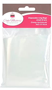 Manga pastelera pequeña de PVC (10 unidades)
