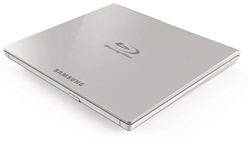 SAMSUNG TSST SE-506CB/RSWD 6X USB 2.0 Slim Blu-ray Writer External Drive (White), M-Disc support