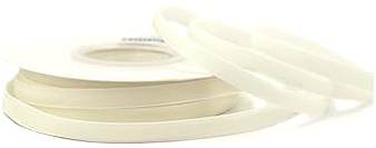Creativery Samtband 6mm x 10m Rolle - Farbauswahl in 3/6/10/16/22/25/50mm - farbecht & waschbar - Schleifenband für Hochzeit - Geschenkband zum Verpacken Dekorieren Basteln - Ivory/Elfenbein 810